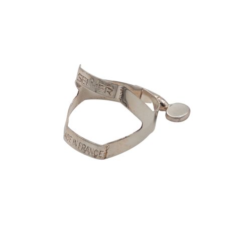 Лигатура для альт саксофона Selmer металлическая, посеребренная