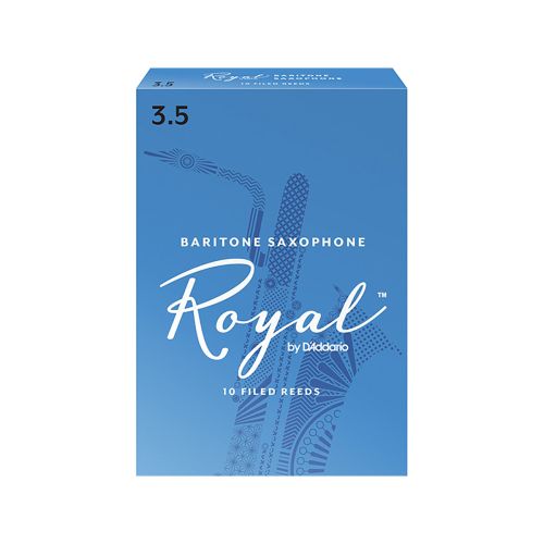 Трости для баритон саксофона Rico Royal №3,5 (10 шт)