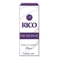 Трости для бас-кларнета Rico Reserve №3,5+ (5 шт)