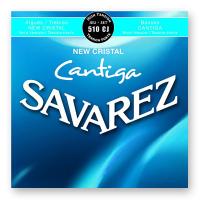 Струны для классической гитары Savarez New Cristal Cantiga 510 CJ High (6 шт)