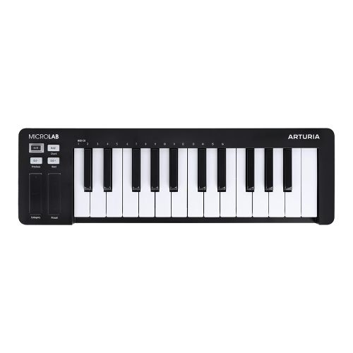 MIDI-клавиатура Arturia MicroLab 3 Black, 25 клавиш