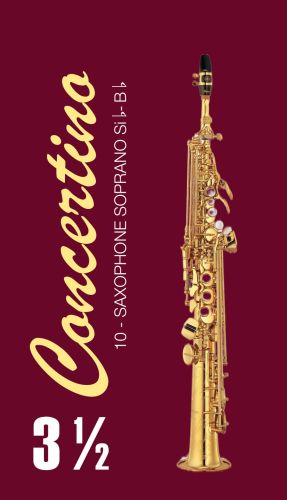 Трости для сопрано саксофона Fedotov Reeds Концертино №3,5 (10 шт)