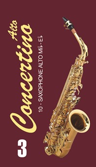 Трости для альт саксофона Fedotov Reeds Концертино №3 (10 шт)