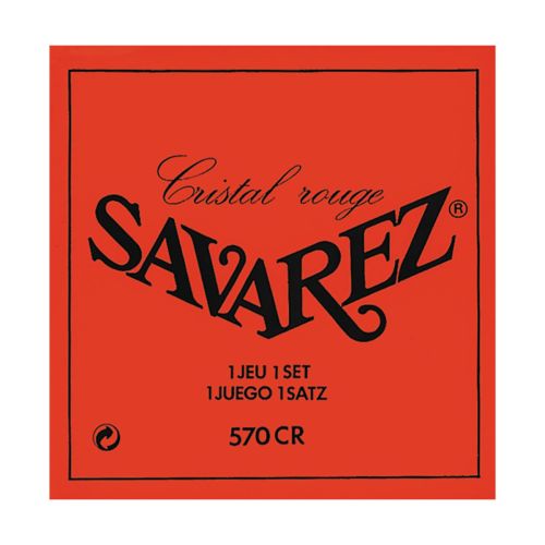 Струны для классической гитары Savarez Cristal Soliste 570 CR High (6 шт)