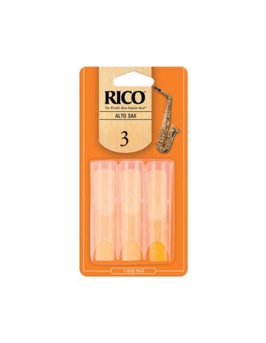 Трости для альт саксофона Rico №3 (3 шт)