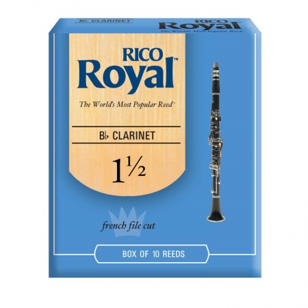 Трости для кларнета Rico Royal №1,5 Bb (10 шт)
