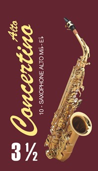 Трости для альт саксофона Fedotov Reeds Концертино №3,5 (10 шт)