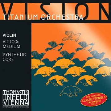 Струны для скрипки Thomastik Vision Titanium Orchestra VIT100O (4 шт)