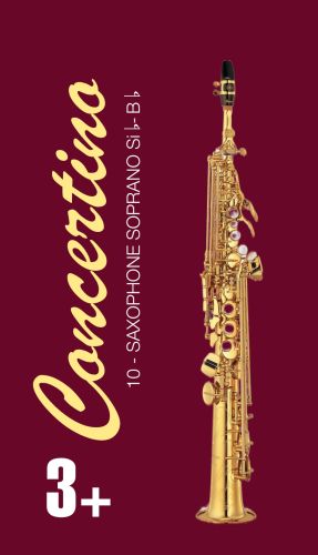 Трости для сопрано саксофона Fedotov Reeds Концертино №3+ (10 шт)