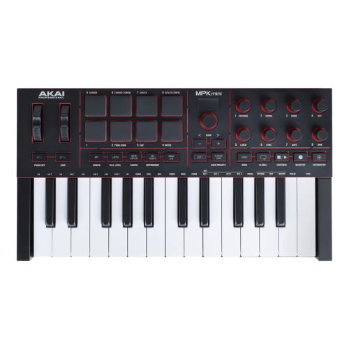 MIDI-клавиатура Akai Pro MPK mini 4 Black, 25 клавиш