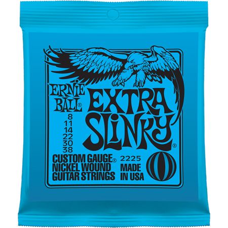 Струны для электрогитары Ernie Ball Extra Slinky Nickel Wound 2225 (6 шт)