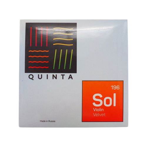 Струна для скрипки Quinta Velvet Light Соль (G)