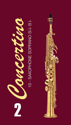 Трости для сопрано саксофона Fedotov Reeds Концертино №2 (10 шт)