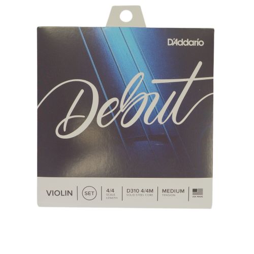 Струны для скрипки D'Addario Debut D310-4/4M (4 шт)