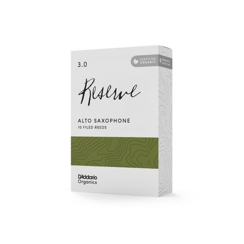 Трости для альт саксофона D`Addario Organic Reserve №3 (10 шт)
