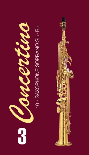 Трости для сопрано саксофона Fedotov Reeds Концертино №3 (10 шт)