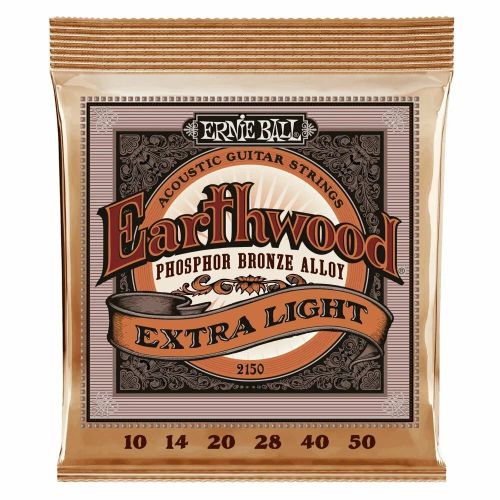 Струны для акустической гитары Ernie Ball Slinky Extra 2150 Extra Light (6 шт)
