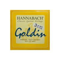 Струны для классической гитары Hannabach Goldin 7257MHT Medium High (3 шт)