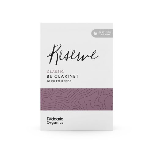 Трости для кларнета D'Addario Organic Reserve Classic №3,5 Bb (10 шт)