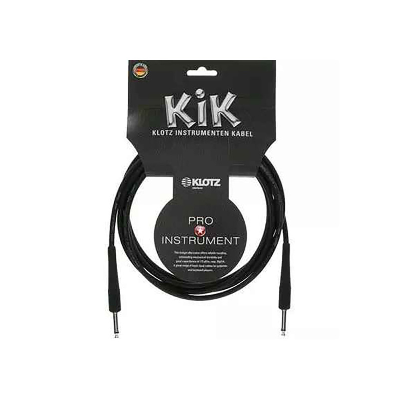 Инструментальный кабель Klotz KIK6.0PPSW KIK, джек - джек, 6 м