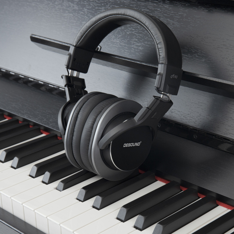 Цифровое пианино Orfeo E-6 черное, с наушниками