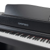 Цифровое пианино Orfeo E-12 черное, с наушниками