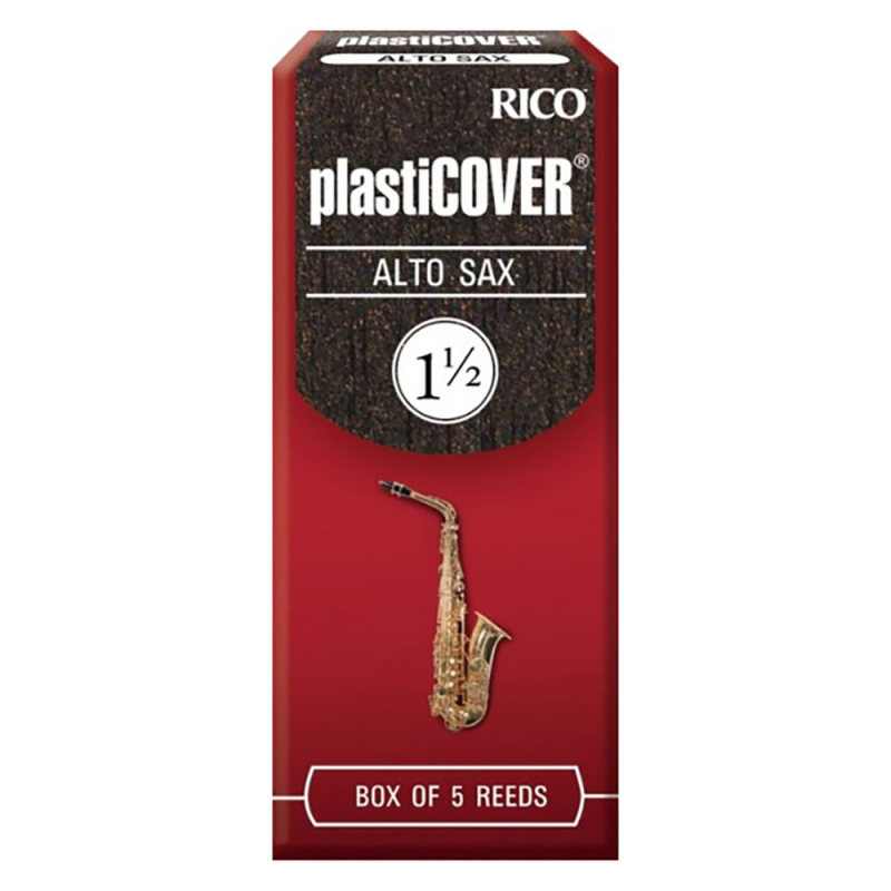 Трости для альт саксофона Rico Plasticover №1,5 (5 шт)