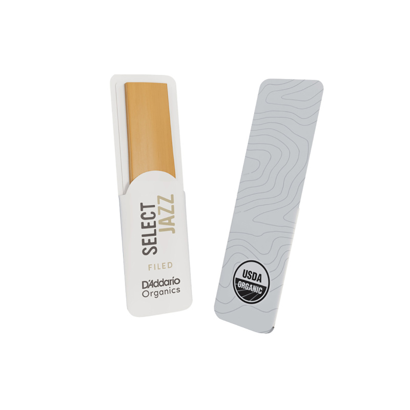 Трость для альт саксофона D'Addario Organic Select Jazz filed №3S