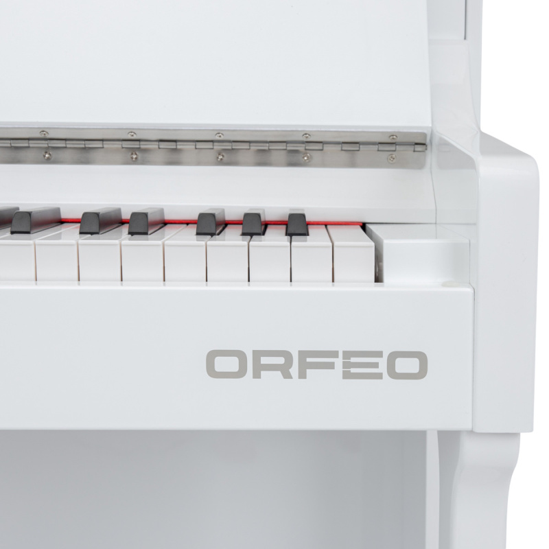 Цифровое пианино Orfeo E-1UP белое, полированное, с наушниками