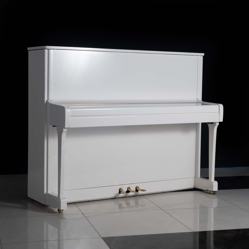 Пианино W. Hoffmann Vision V 120 (BU) белое, полированное, система климат-контроля Dampp-Chaser