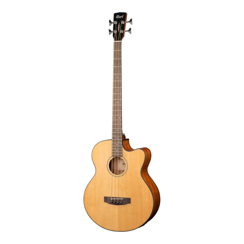 Бас-гитара электроакустическая Cort Acoustic Bass Series AB850F-NAT-BAG