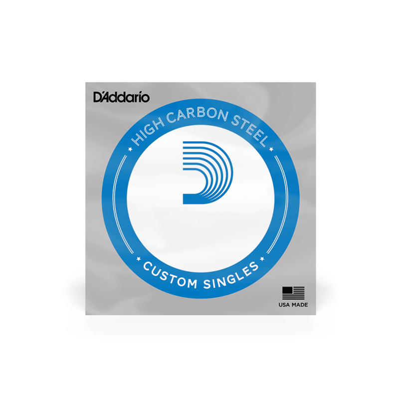 Струна для акустической гитары D'Addario Plain Steel PL026