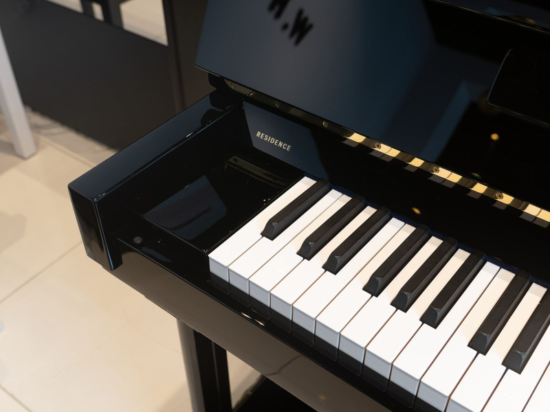Пианино C. Bechstein Residence Classic 124 (BU) черное, полированное, Dampp-Chaser
