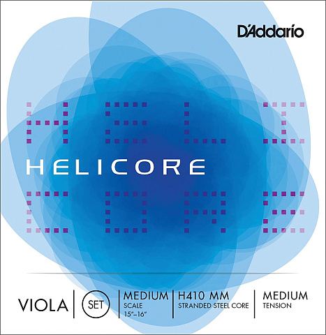 Струны для альта D'Addario Helicore H410 MM (4 шт)