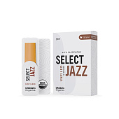 Трости для альт саксофона D'Addario Organic Select Jazz Unfiled №3M (10 шт)