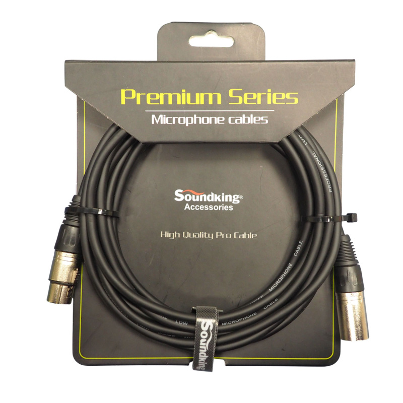 Микрофонный кабель Soundking BB103-6M, XLR (штекер) - XLR (гнездо), 6 м