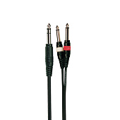 Аудио кабель Soundking BB314-3M, джек 6.3 - 2X джек 6.3, 3 м