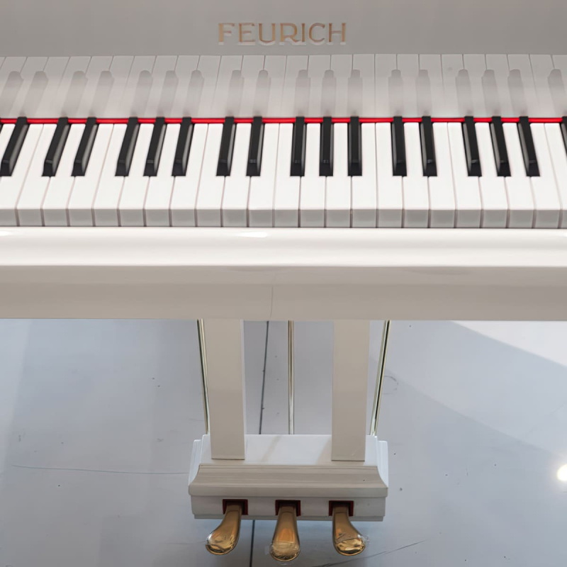 Рояль Feurich мод. 179 (BU) белый, полированный