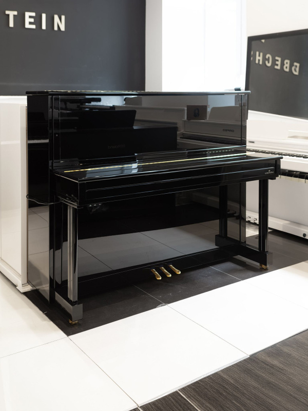 Пианино C. Bechstein Residence Classic 124 (BU) черное, полированное, Dampp-Chaser