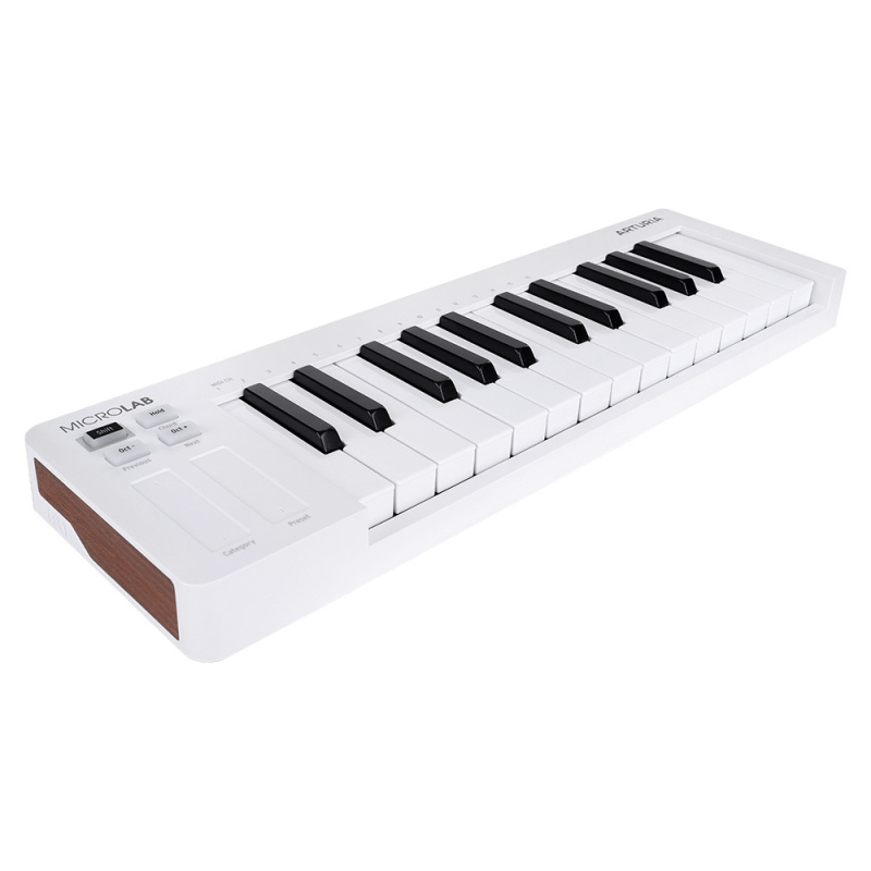 MIDI-клавиатура Arturia MicroLab 3 White, 25 клавиш