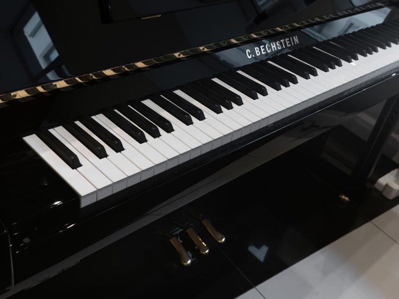 Пианино C. Bechstein Residence Classic 124 (BU) черное, полированное, Dampp-Chaser