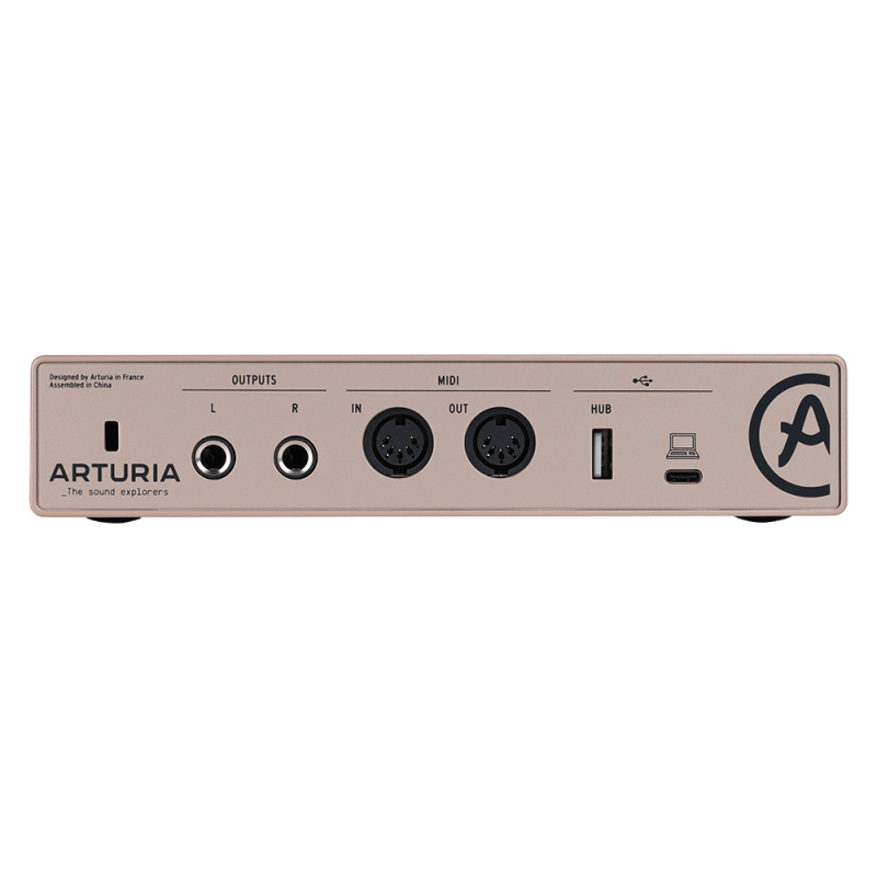 Внешняя звуковая карта Arturia MiniFuse 2 Champagne