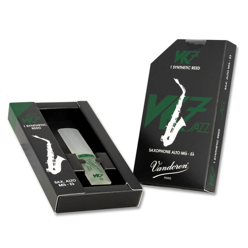 Трость для альт саксофона Vandoren VK7 Jazz 30 пластиковая