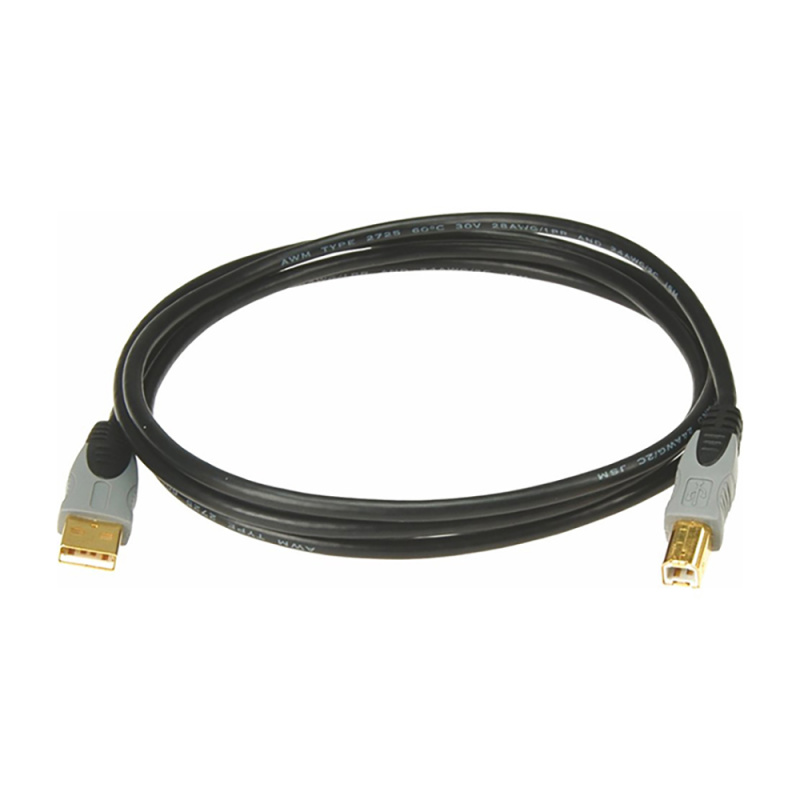 Кабель USB Klotz USB-AB1, USB 2.0 A-B, 1.5 м