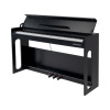 Цифровое пианино Orfeo E-6 черное, с наушниками