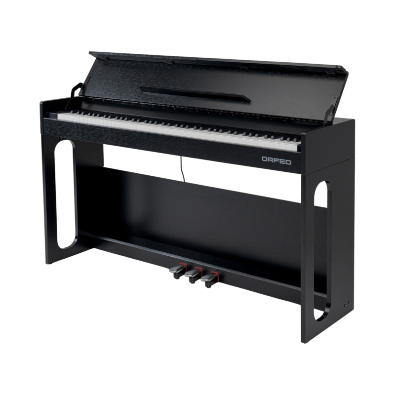 Цифровое пианино Orfeo E-6 черное, с наушниками