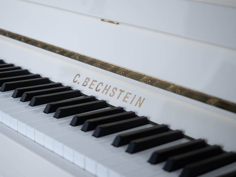 Пианино C. Bechstein Residence Classic 118 (BU) белое,полированное