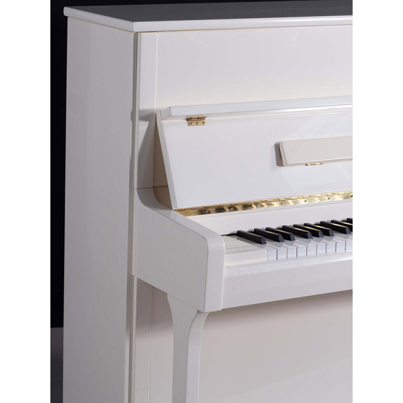 Пианино Zimmermann Z-120  (BU) белое, полированное