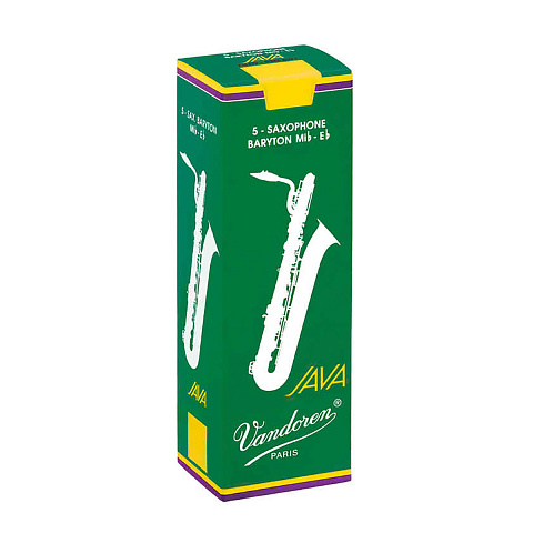 Трости для баритон саксофона Vandoren Java №2,5 (5 шт)