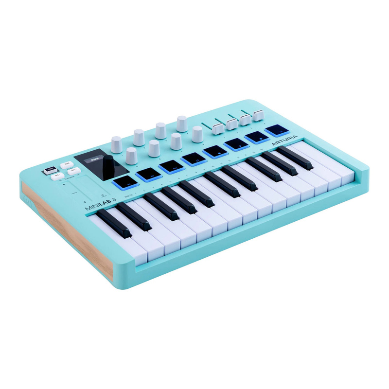 MIDI-клавиатура Arturia MiniLAB 3 Aquamarine, 25 клавиш
